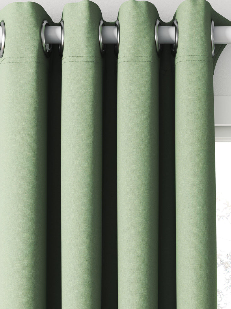 Harlequin Allegra curtain fabric seafoam (British brand)