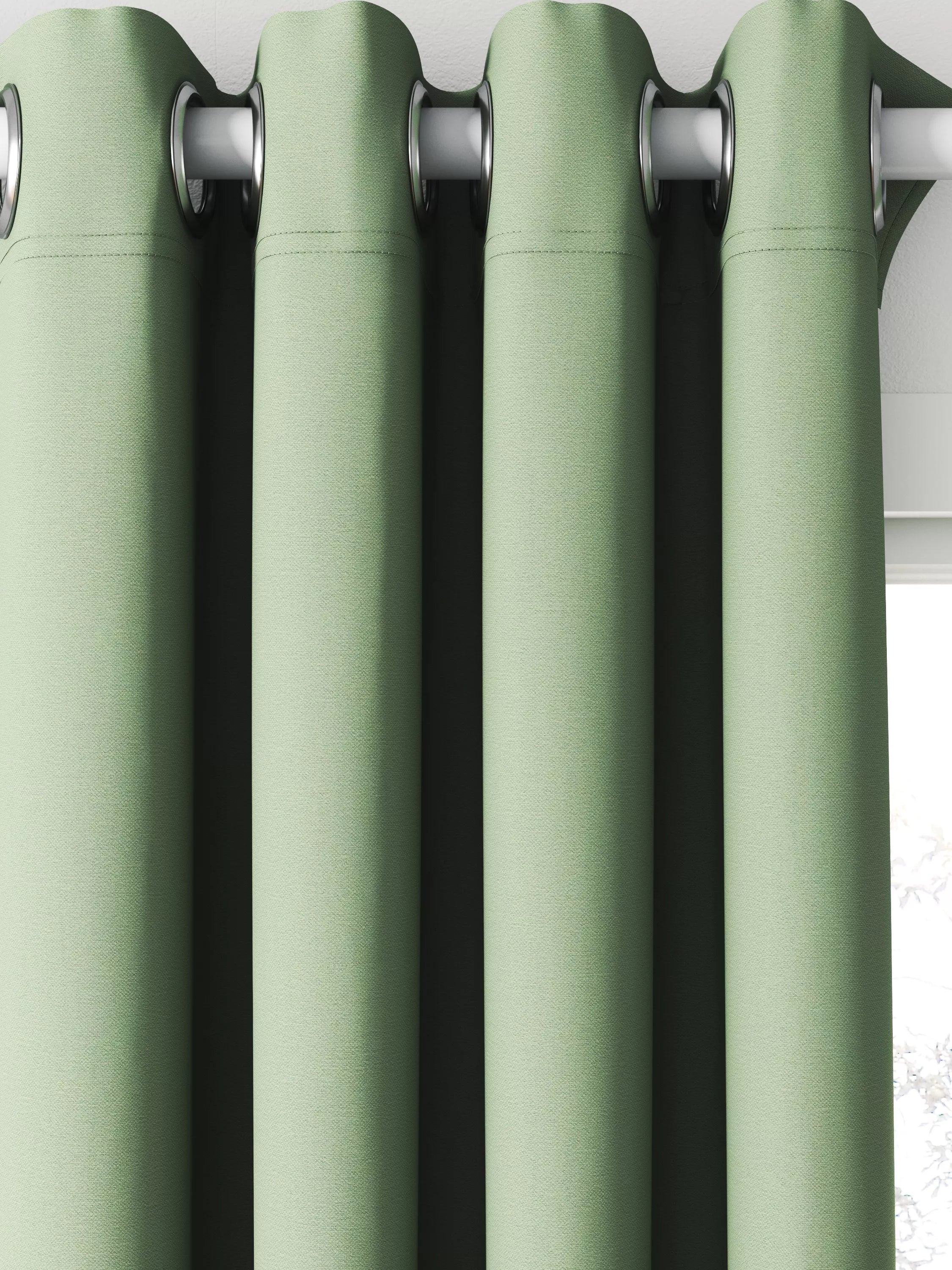 Harlequin Allegra curtain fabric seafoam (British brand)