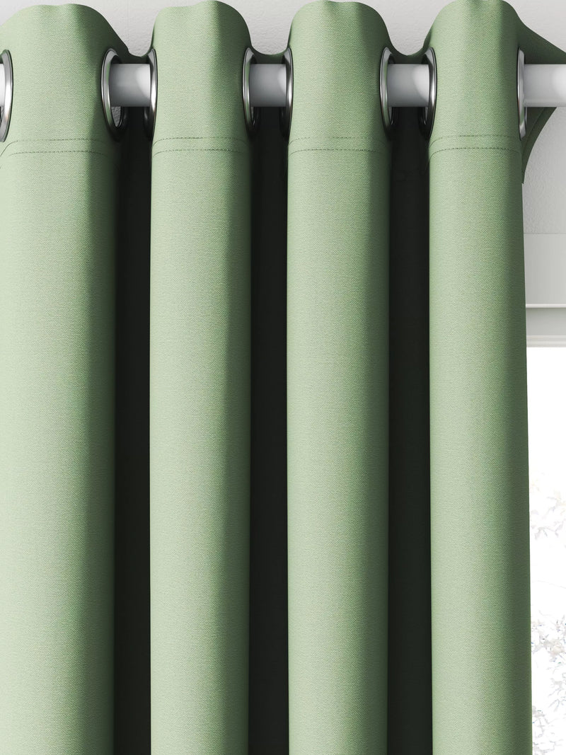 Harlequin Allegra curtain fabric seafoam (British brand)