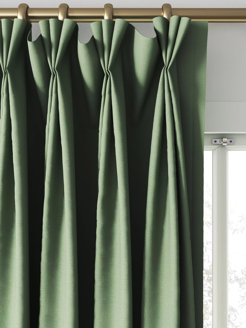 Harlequin Allegra curtain fabric seafoam (British brand)