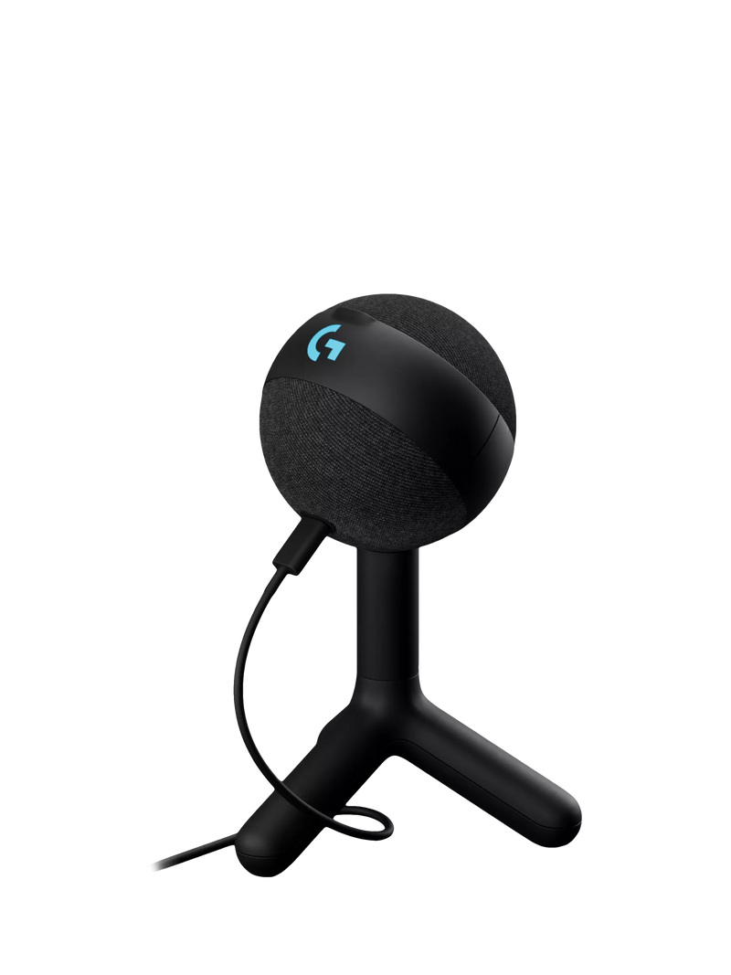 Logitech G Yeti Orb RGB gaming microphone black - British product