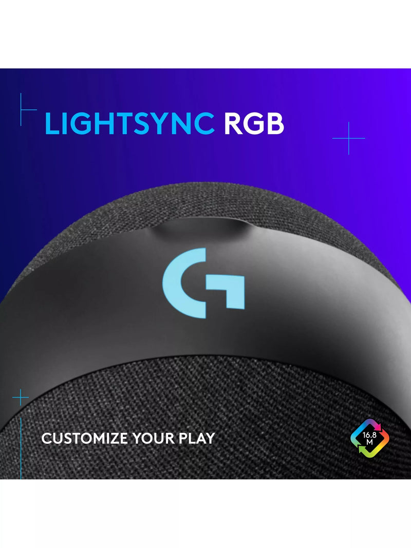 Logitech G Yeti Orb RGB gaming microphone black - British product