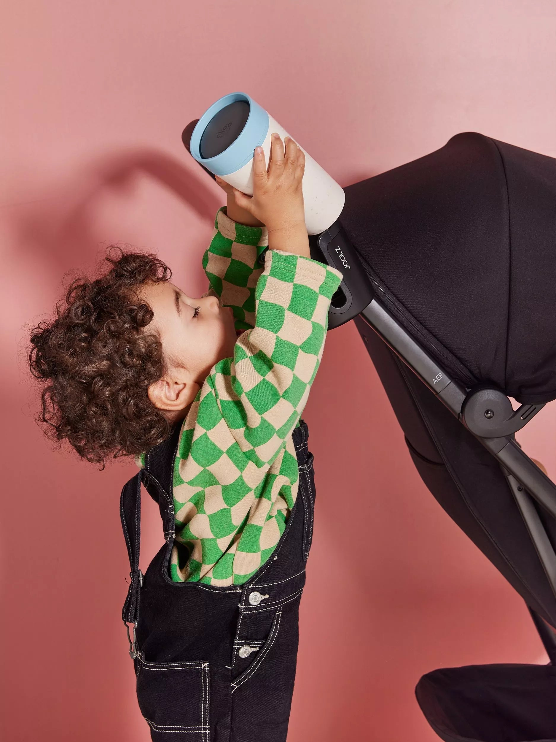 Joolz cup holder for stroller handlebar, UK version