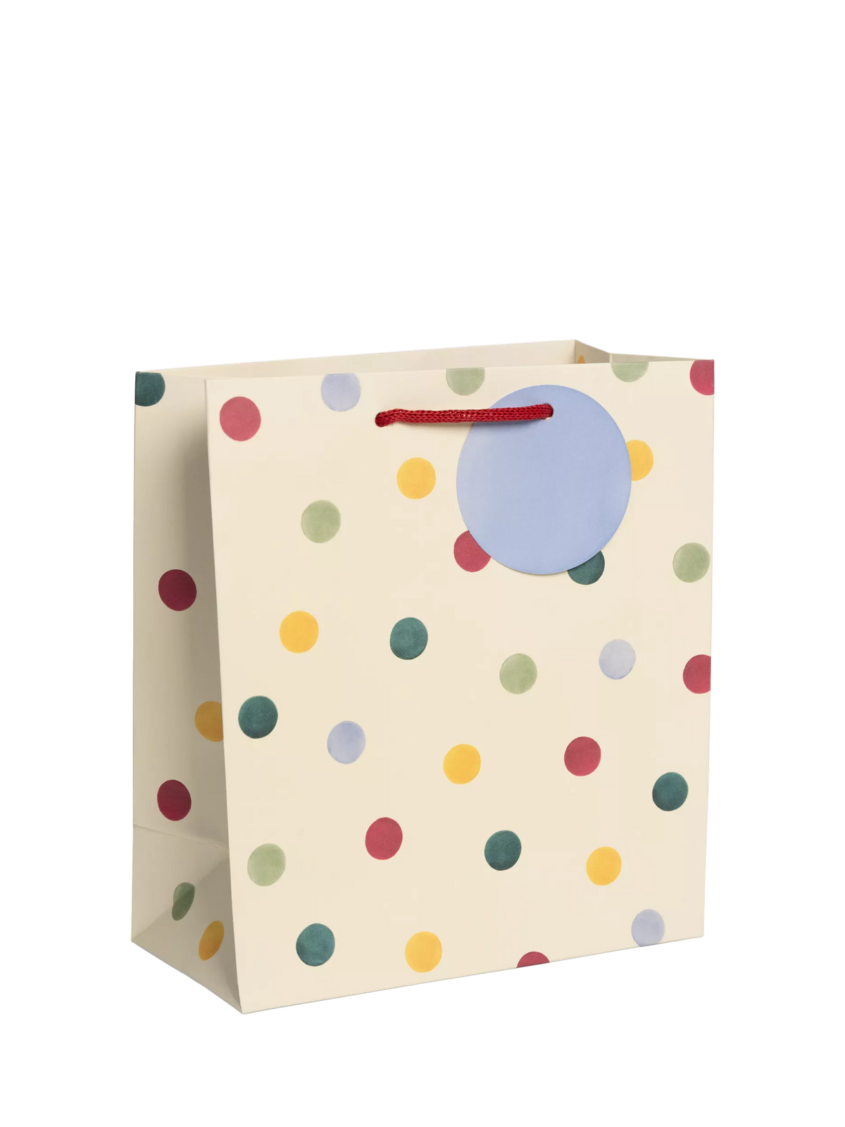Emma Bridgewater multi spot medium gift bag (British brand)