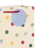 Emma Bridgewater multi spot medium gift bag (British brand)