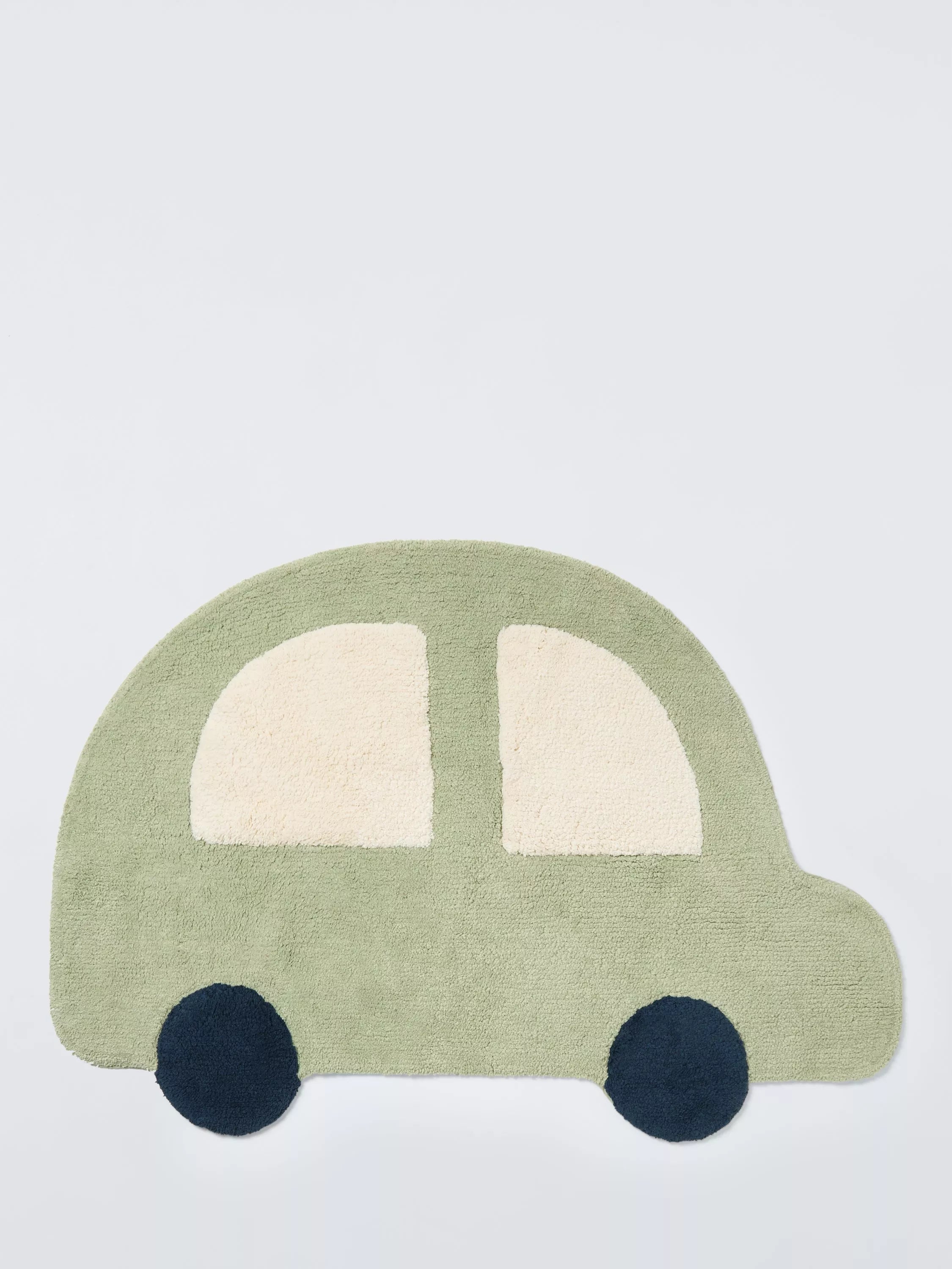 John Lewis Kids' Car tufted cotton rug, UK version