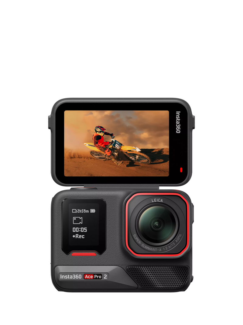 Insta360 Ace Pro 2 black action camera, UK version