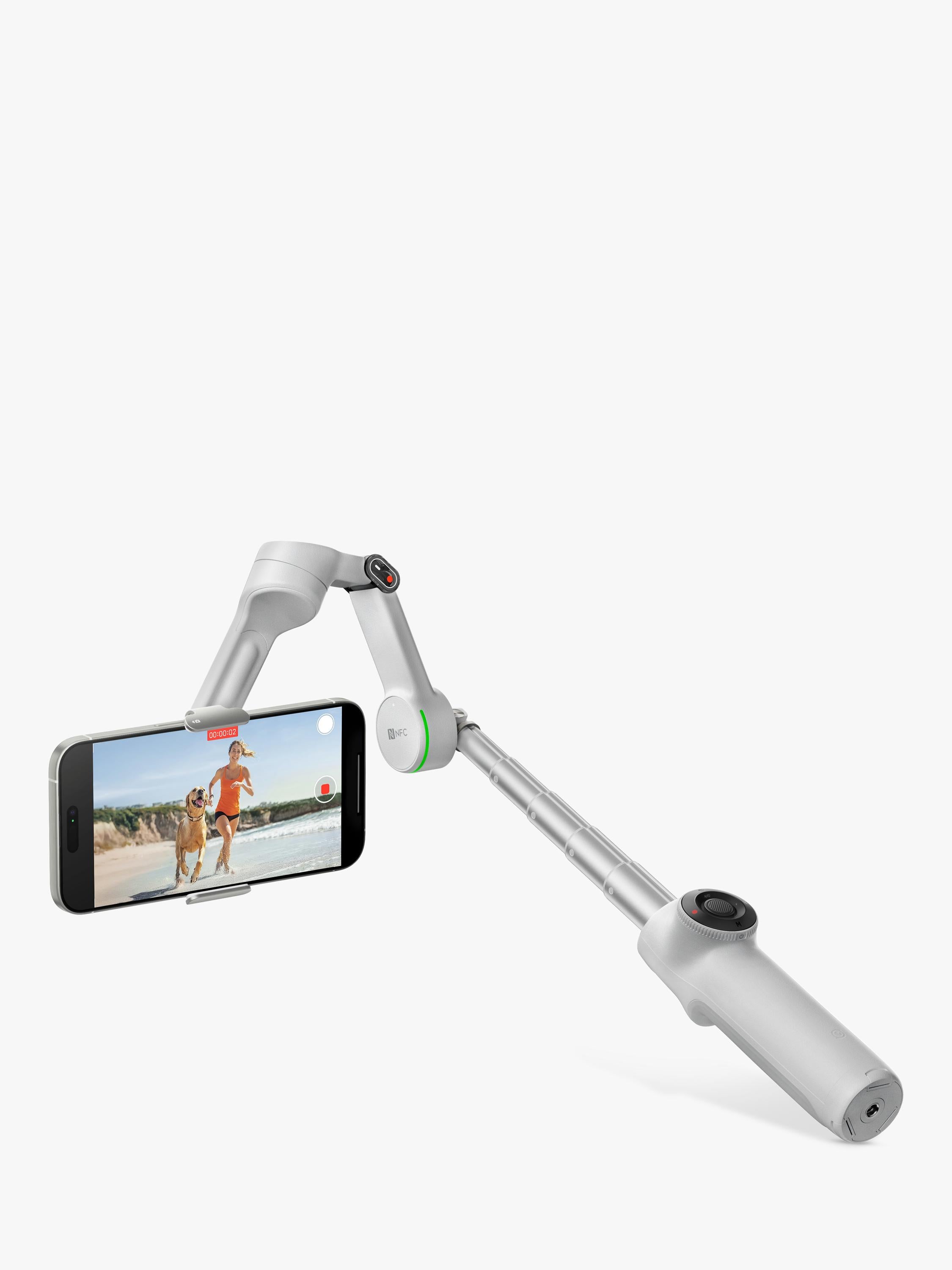 Insta360 Flow 2 Pro smartphone stabiliser grey (British brand)