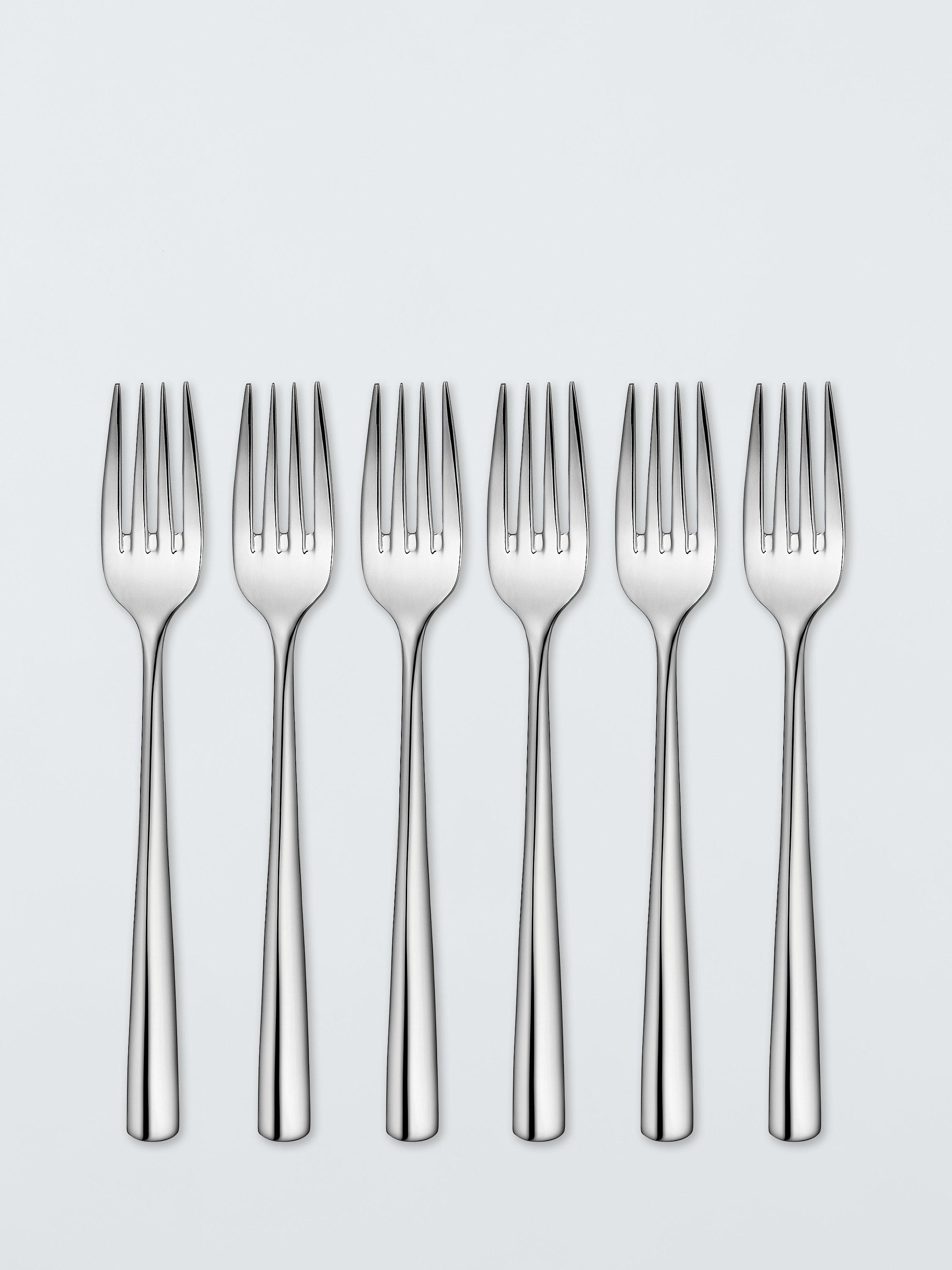 John Lewis ANYDAY stainless steel cutlery set, 24 pieces with 6 place settings, UK version