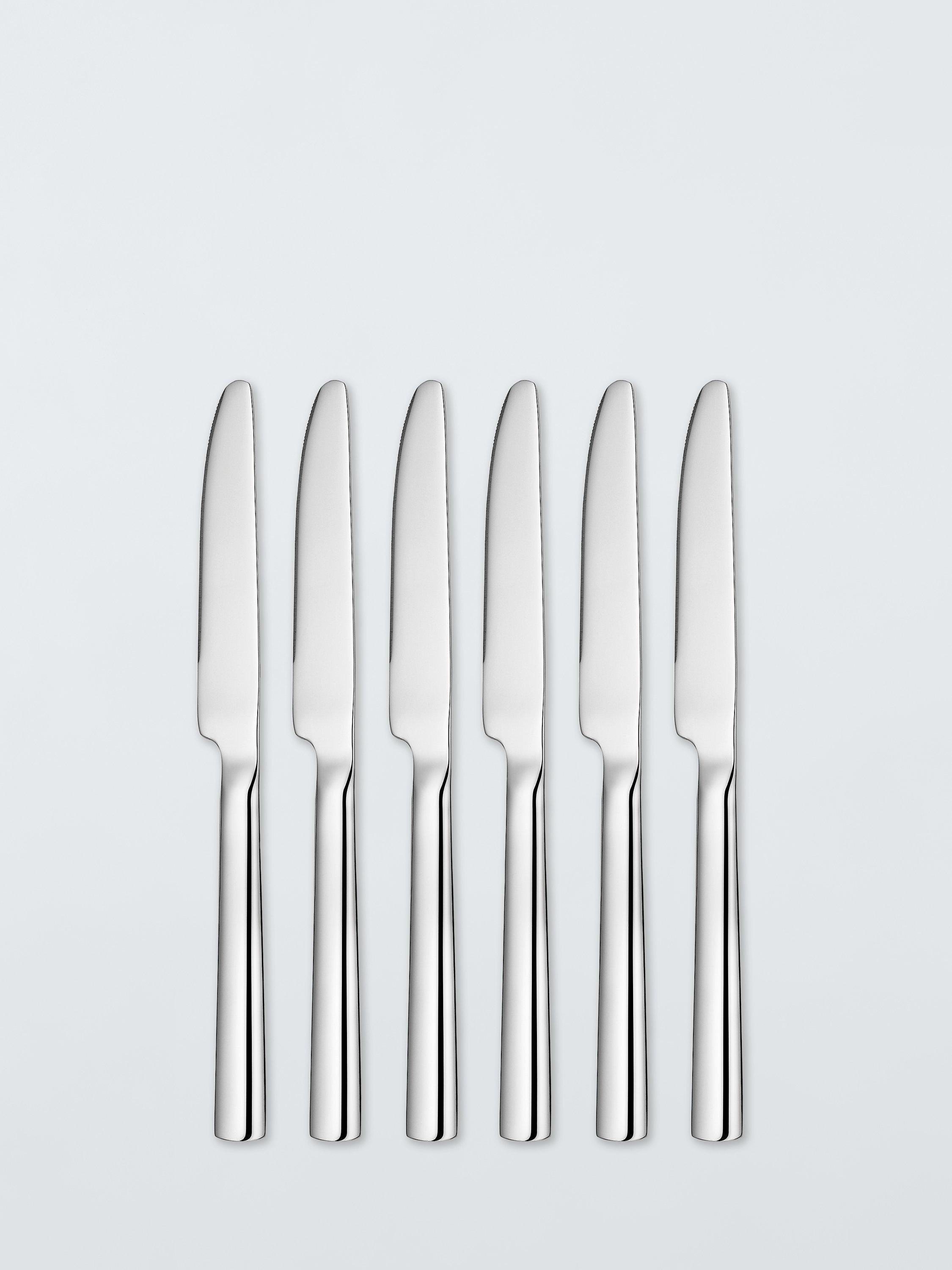 John Lewis ANYDAY stainless steel cutlery set, 24 pieces with 6 place settings, UK version