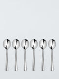 John Lewis ANYDAY stainless steel cutlery set, 24 pieces with 6 place settings, UK version