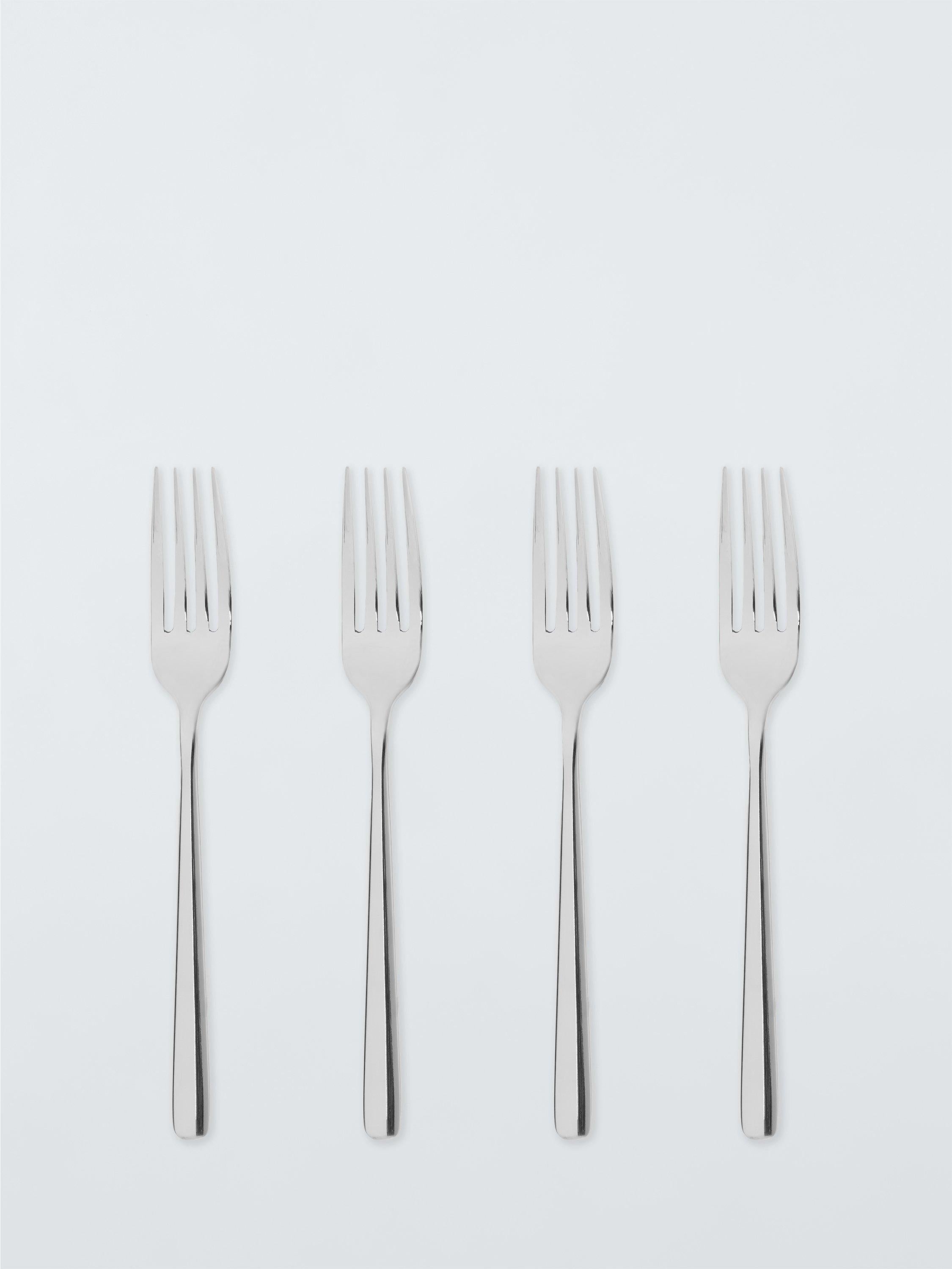 John Lewis stainless steel cutlery set 16 piece 4 place settings, UK version