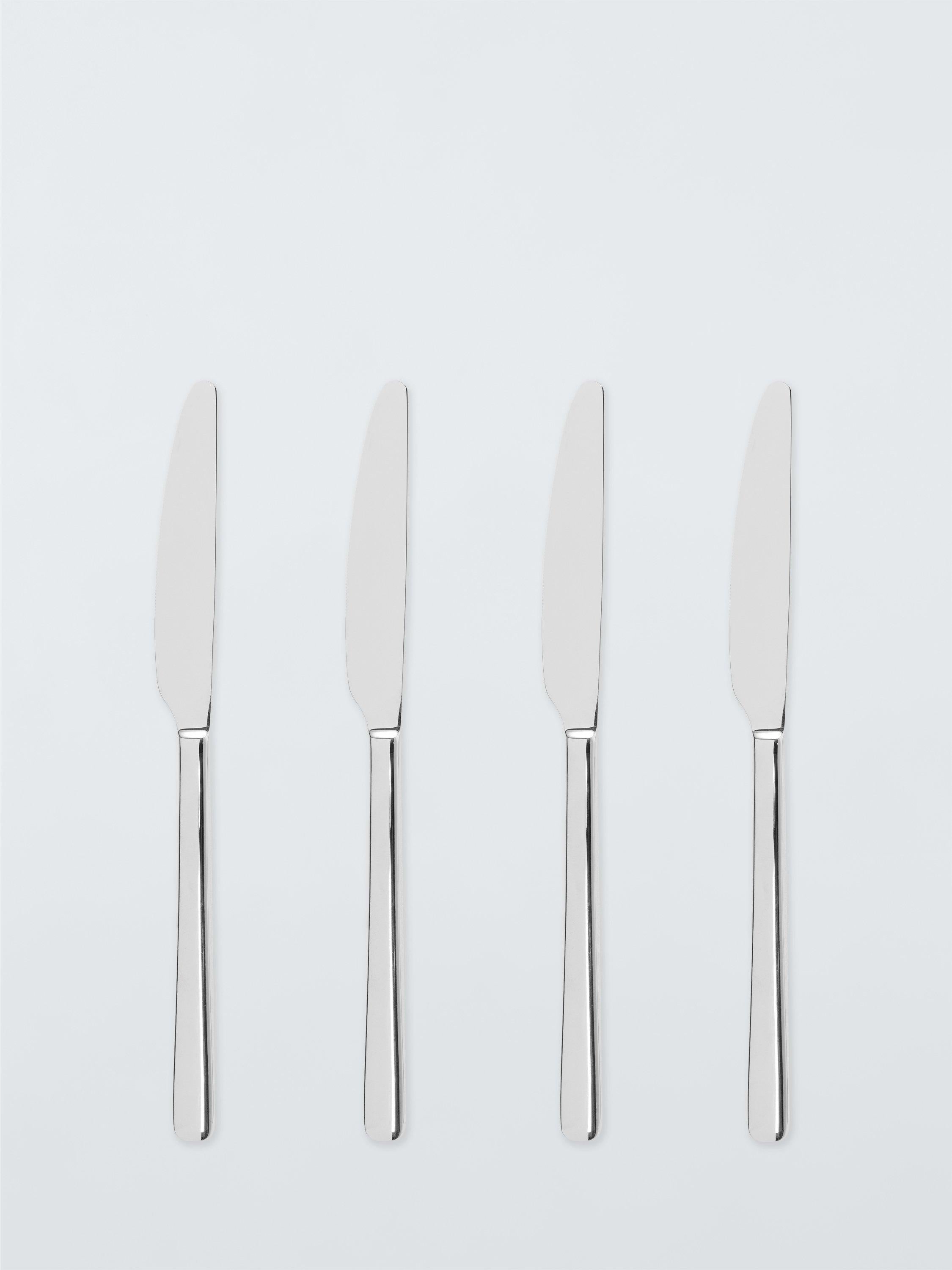 John Lewis stainless steel cutlery set 16 piece 4 place settings, UK version