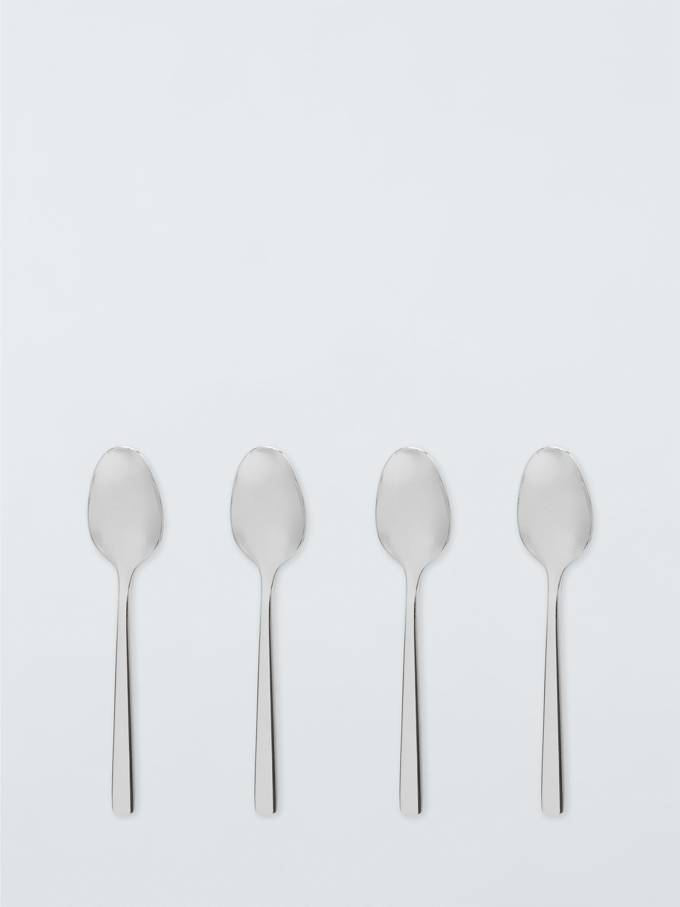 John Lewis stainless steel cutlery set 16 piece 4 place settings, UK version