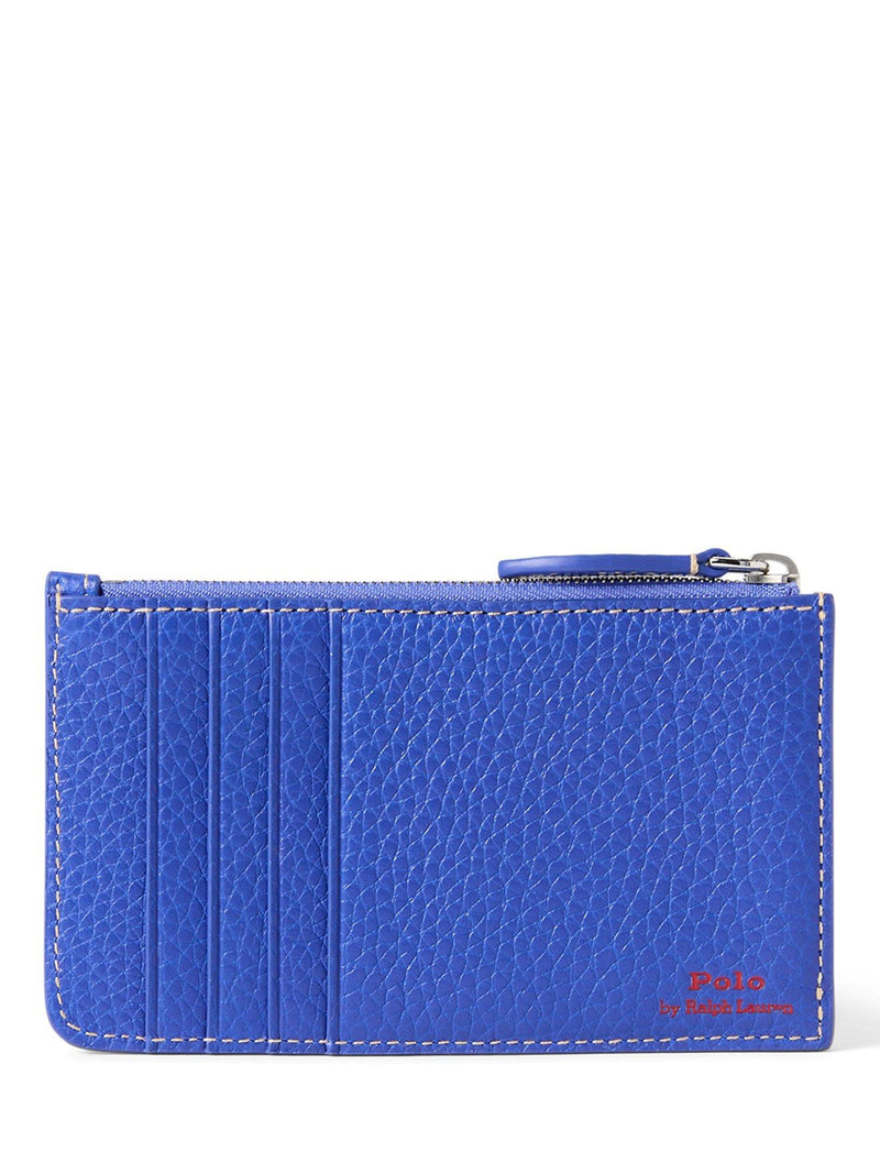 Ralph Lauren leather zip card case Jellyfish, imported from the UK