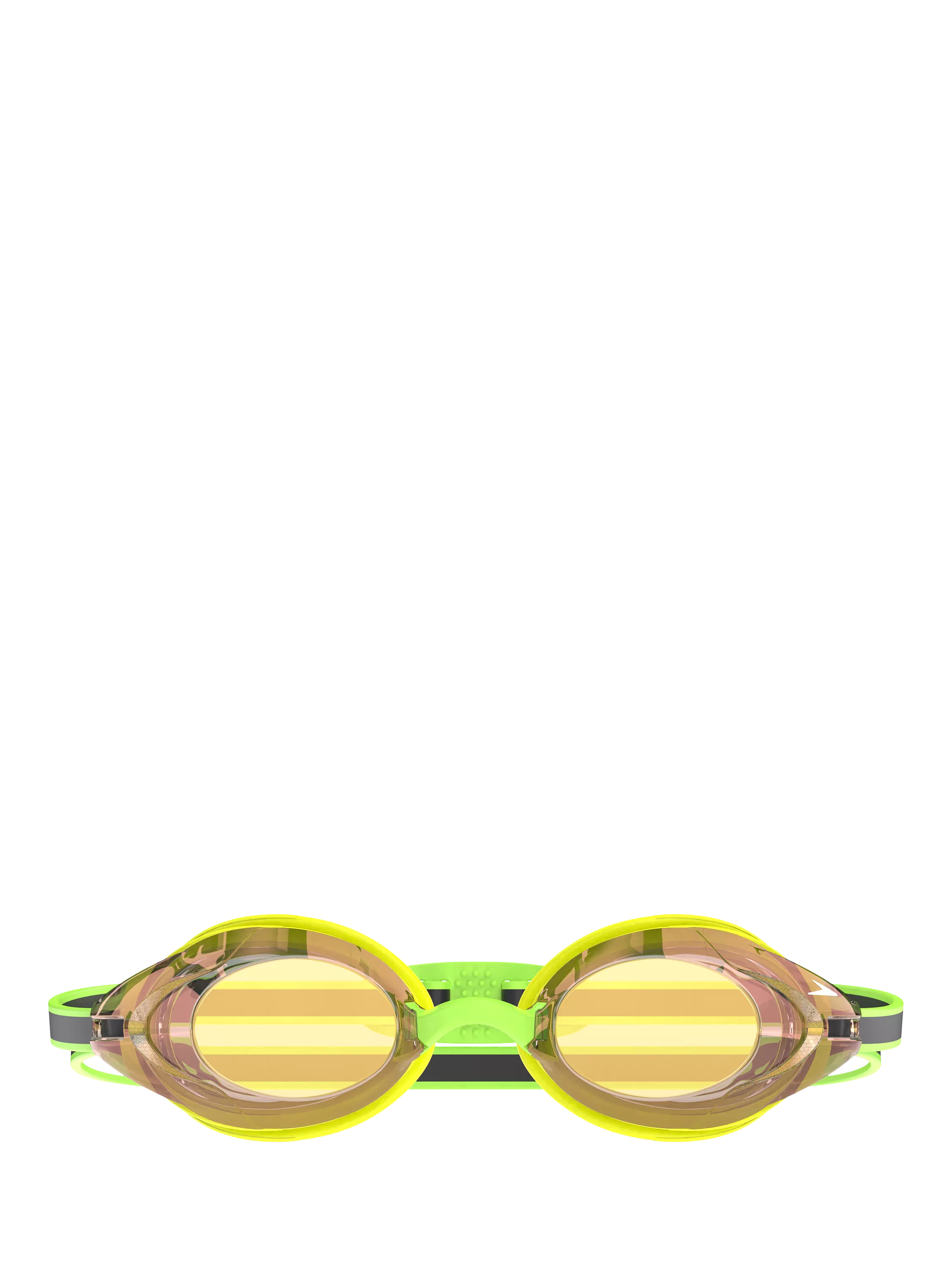Speedo Vanquisher 3.0 swimming goggles yellow grey mirror, imported from the UK