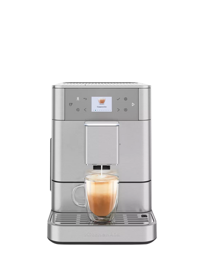 John Lewis Helautomatisk espressomaskin med finish i rustfritt stål - Kjøp online hos McGrocer