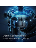 Siemens TQ515GB9 coffee machine in black (British brand)