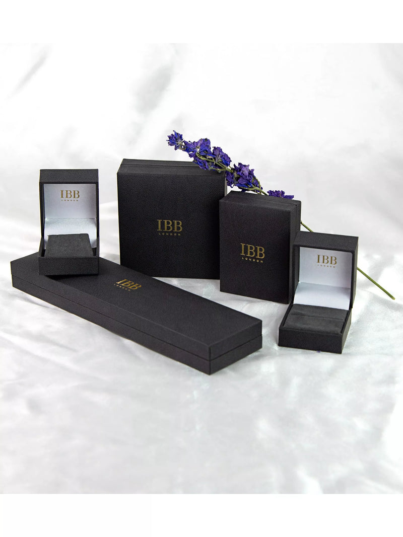 IBB 18ct gold herringbone chain bracelet - British product
