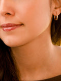 IBB 18ct gold creole hoop earrings, imported from the UK