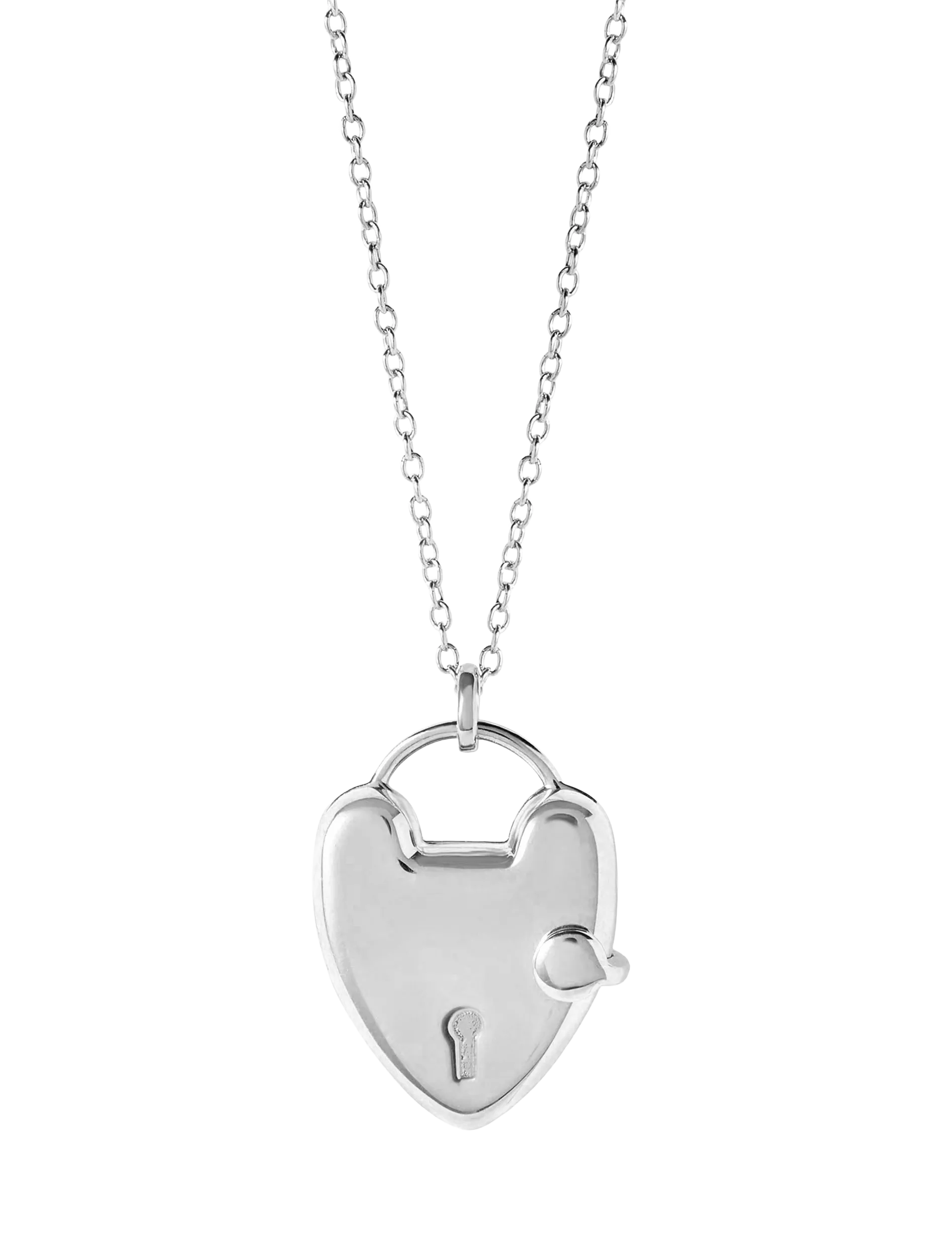 Astley Clarke heart locket necklace 18ct gold vermeil 16 inch chain, imported from the UK