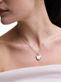 Astley Clarke heart locket necklace 18ct gold vermeil 16 inch chain, imported from the UK
