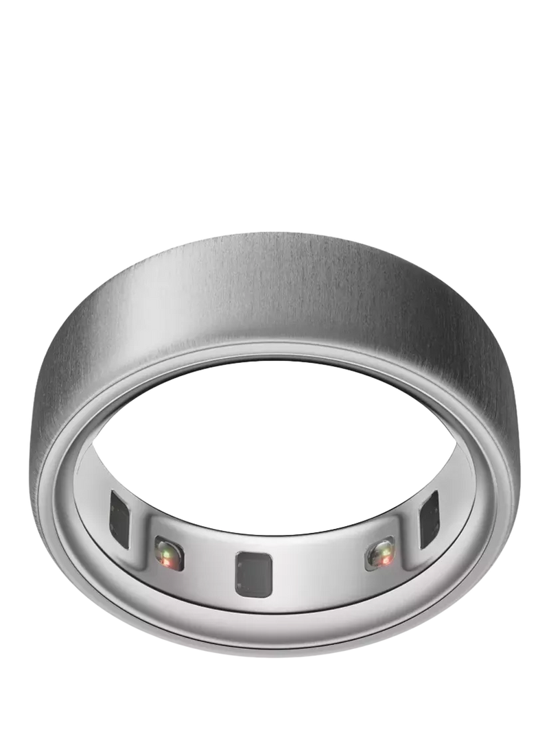Oura Smart Ring gebürstetes Silber - britisches Produkt