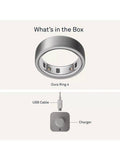 Oura Smart Ring gebürstetes Silber - britisches Produkt