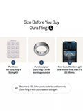 Oura Smart Ring gebürstetes Silber - britisches Produkt