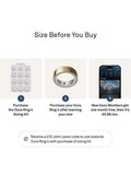 Oura Ring 4 sizing kit with ring sizers, UK version