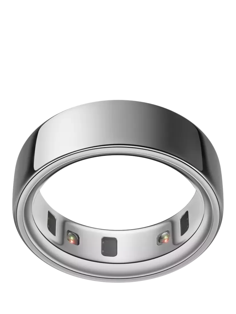 Oura Ring 4 silberner Smarter Ring, UK-Version