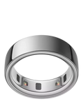 Oura Ring 4 silberner Smarter Ring, UK-Version