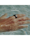 Oura Ring 4 silberner Smarter Ring, UK-Version