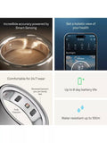 Oura Ring 4 silberner Smarter Ring, UK-Version