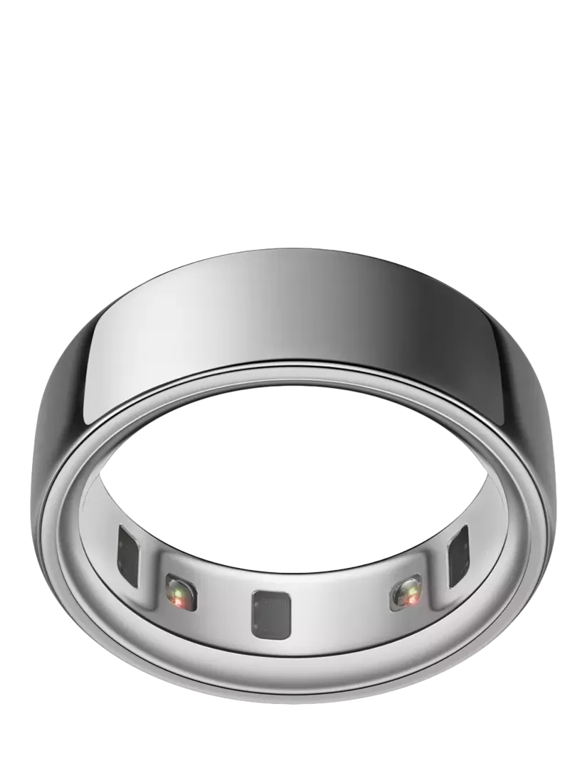 Oura Ring 4 Smart Ring Gesundheits- & Fitness-Tracker, Silber