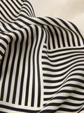 John Lewis silk scarf stripe print 90cm square, UK version
