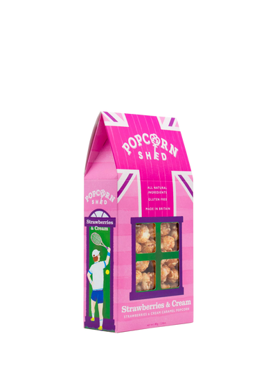 John Lewis Strawberries and Cream Caramel Popcorn 80g- Buy online at McGrocer