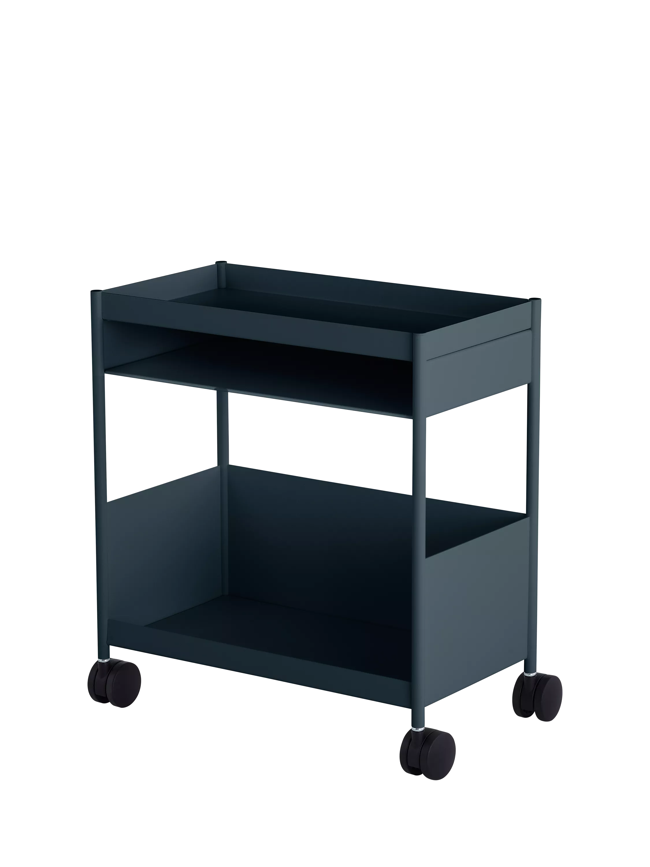 Herman Miller OE1 Nightfall organiser trolley, UK version