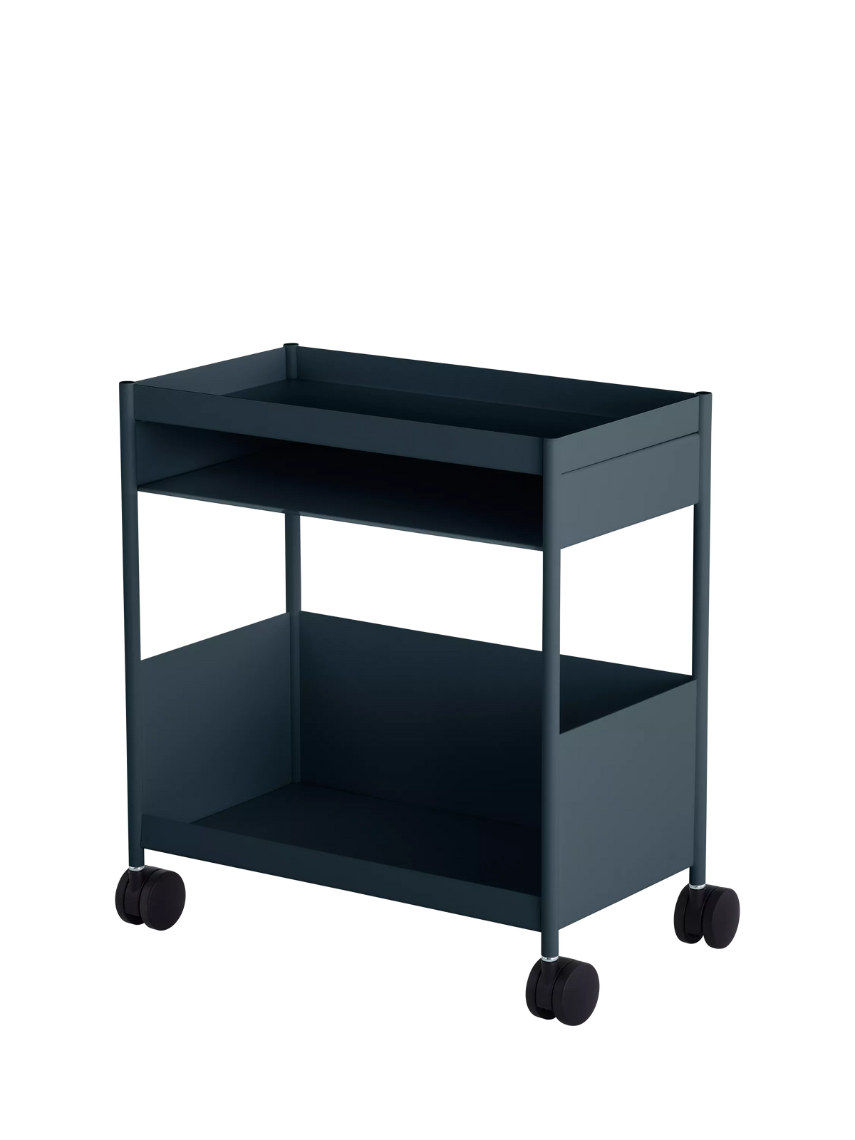 Herman Miller OE1 Nightfall organiser trolley, UK version