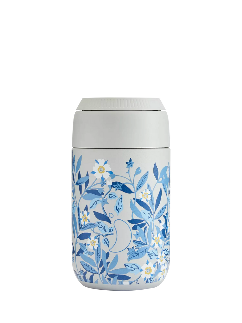 Chilly's Liberty Series 2 travel mug 340ml Brighton Blossom, imported from the UK