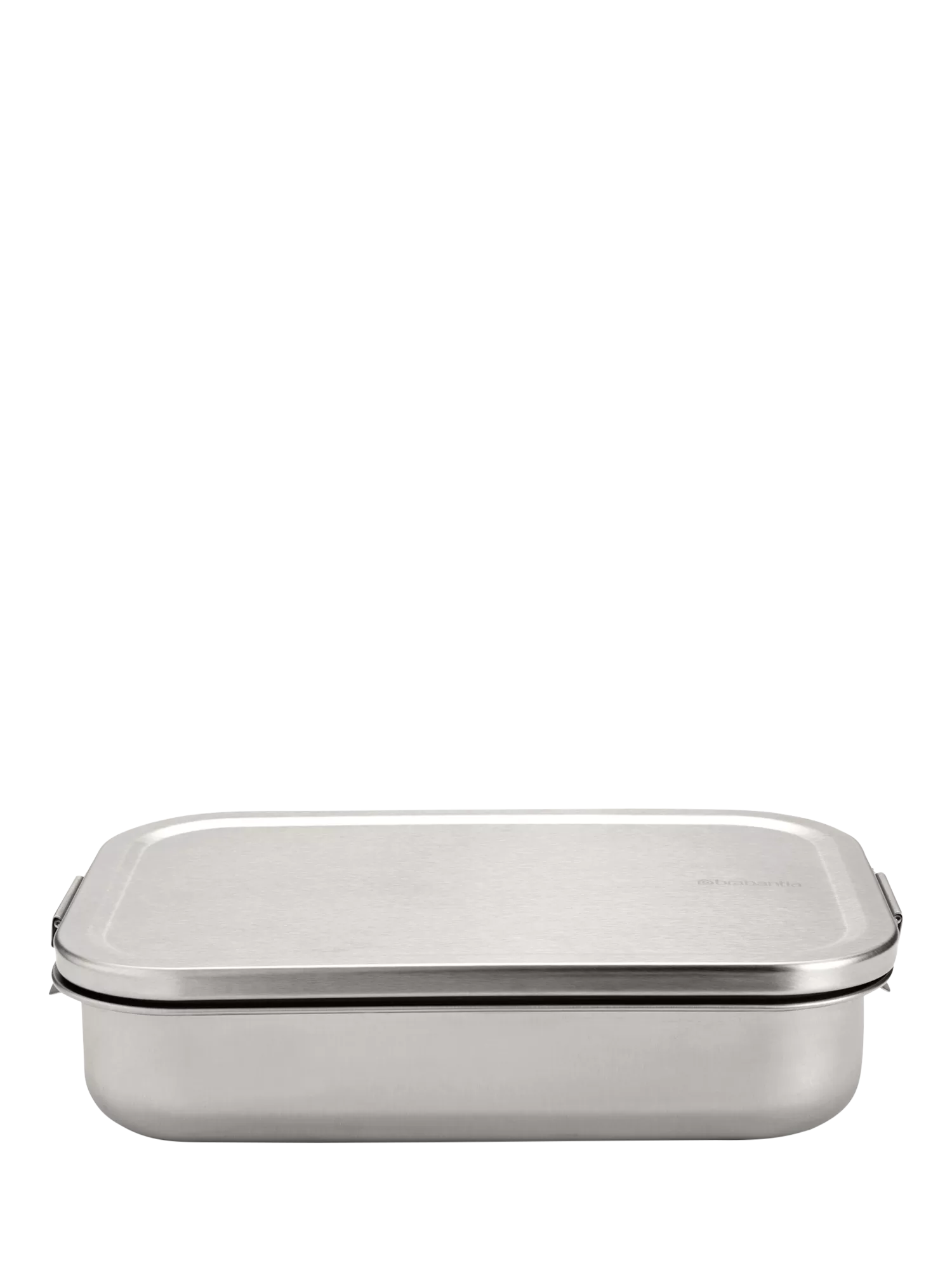 Brabantia stainless steel lunch box 2L matt steel, imported from the UK