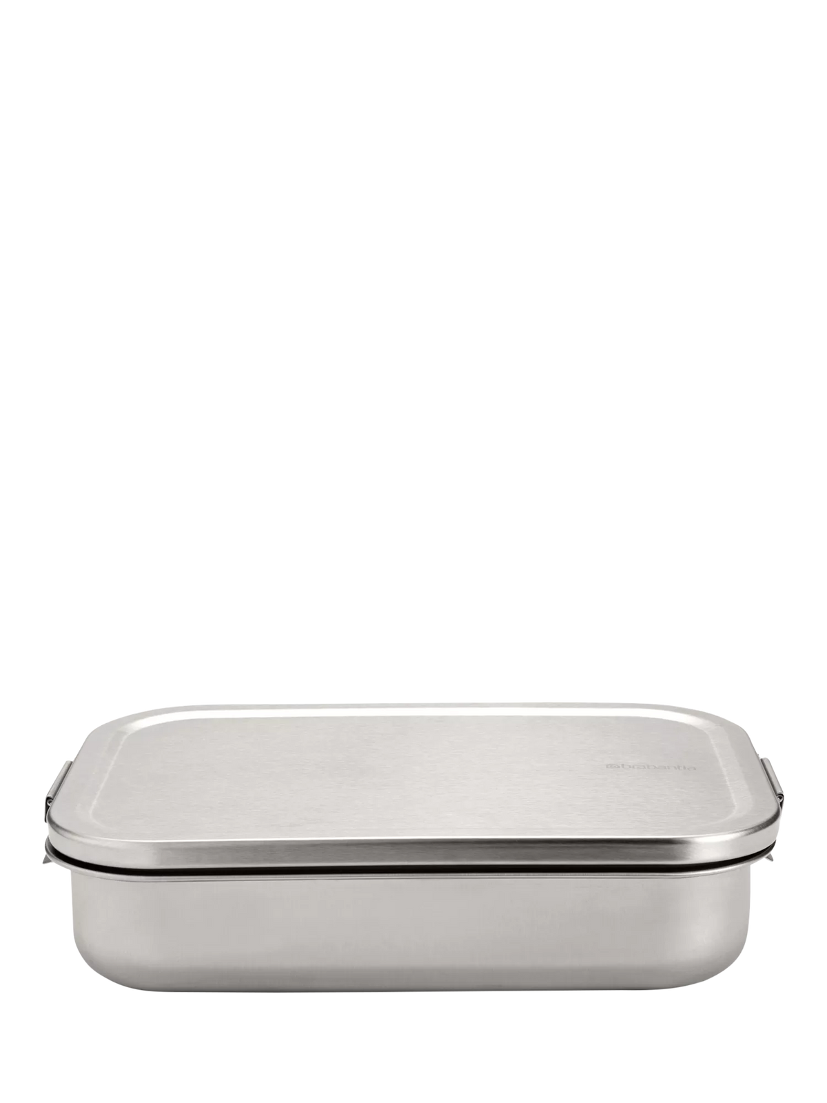 Brabantia stainless steel lunch box 2L matt steel, imported from the UK
