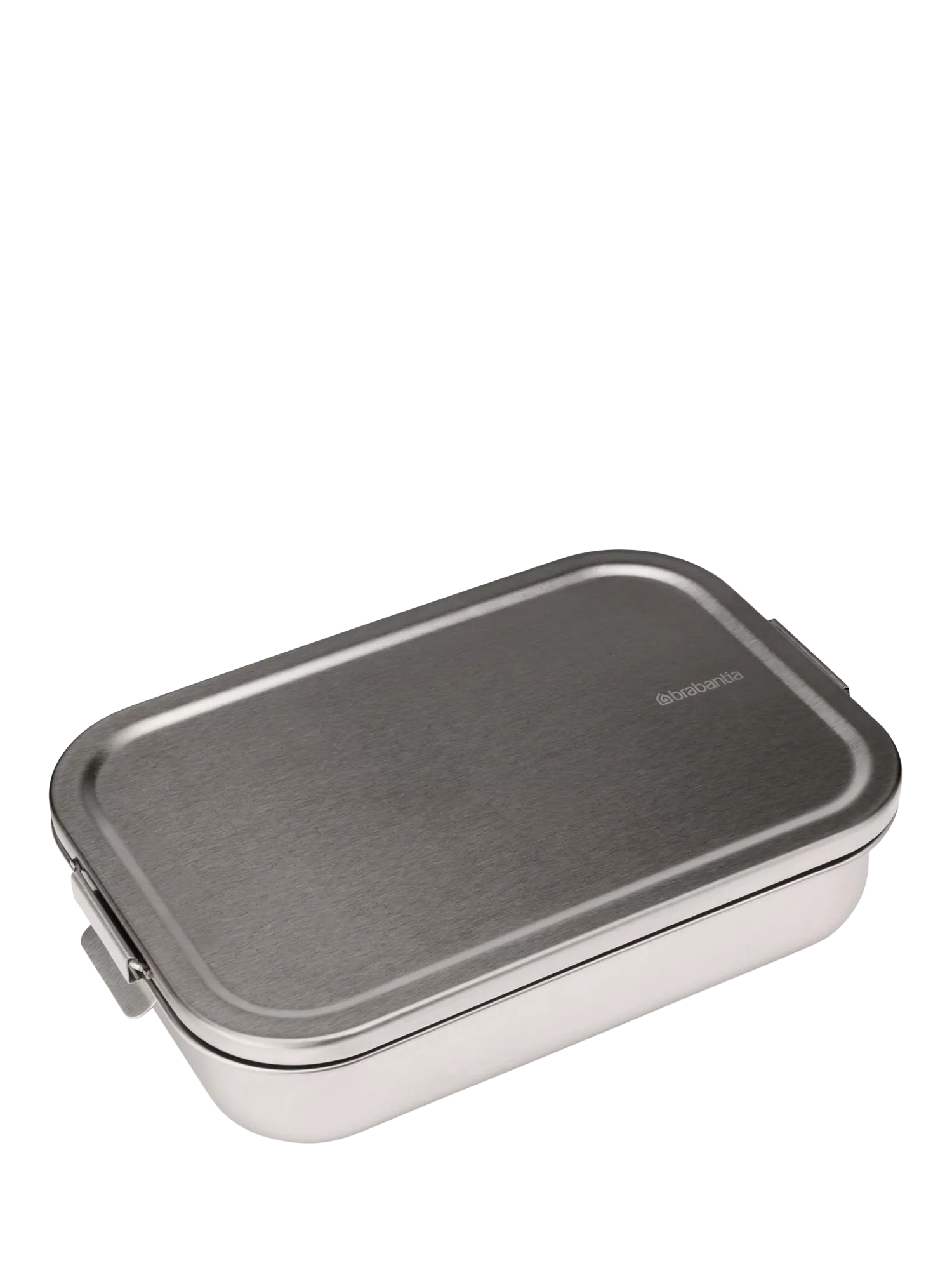 Brabantia stainless steel lunch box 2L matt steel, imported from the UK