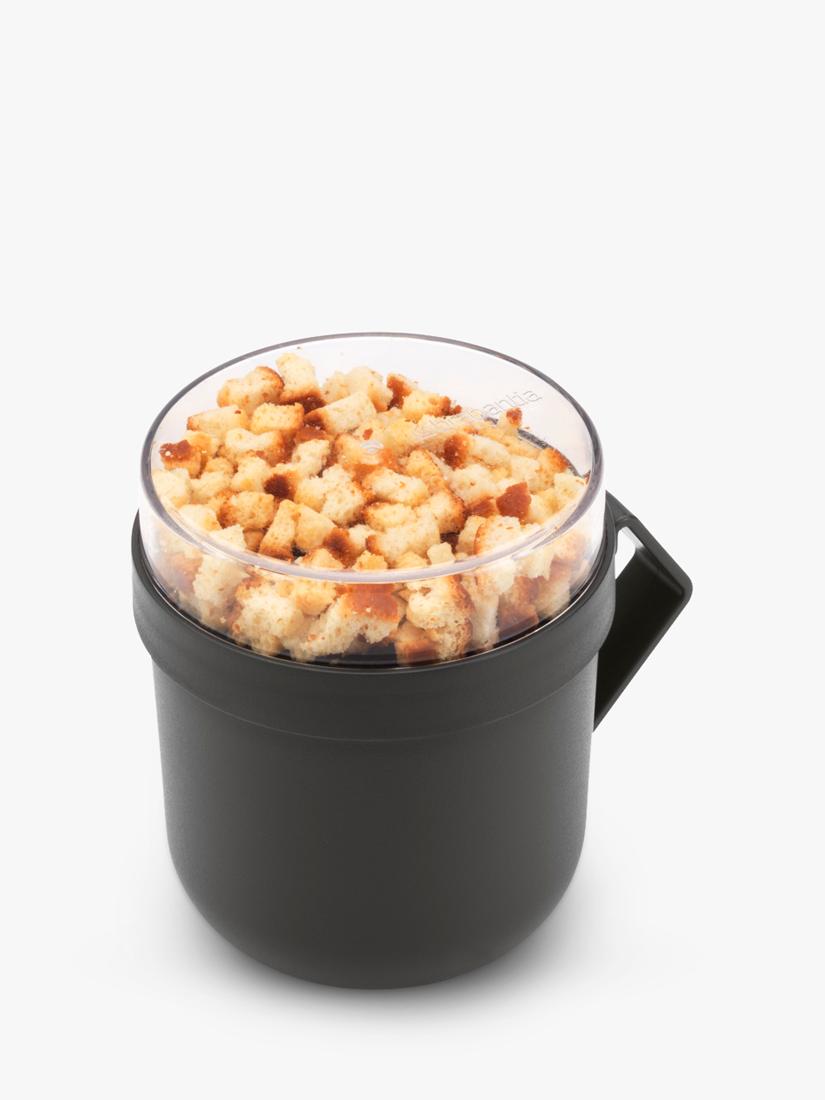 Brabantia Suppentasse 600ml mit Topping-Behälter (britische Marke)