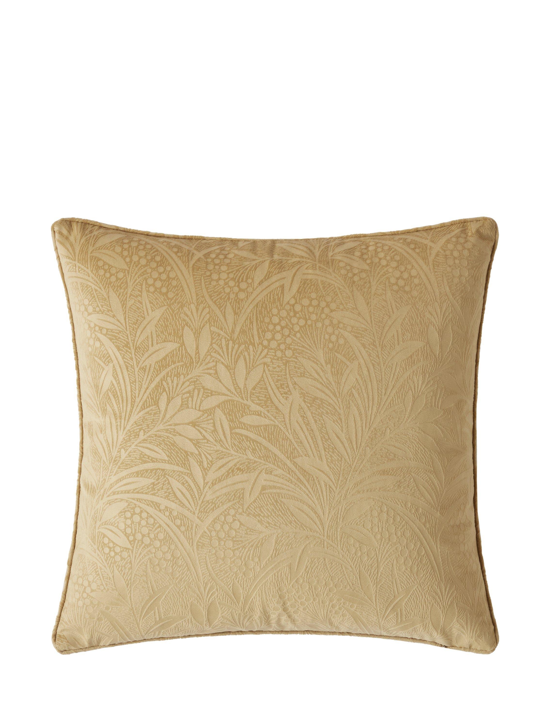 Laura Ashley Barley Embossed Square Cushion, UK version
