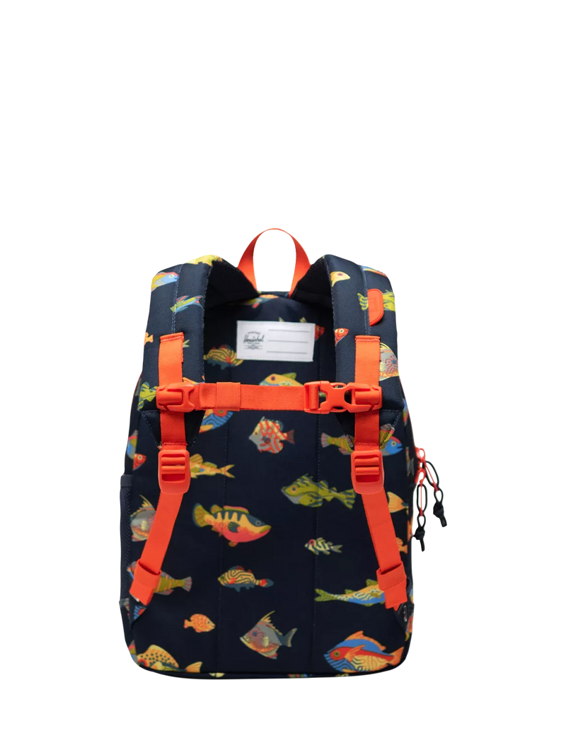 Herschel Supply Co. kids backpack fish print 15L (British brand)