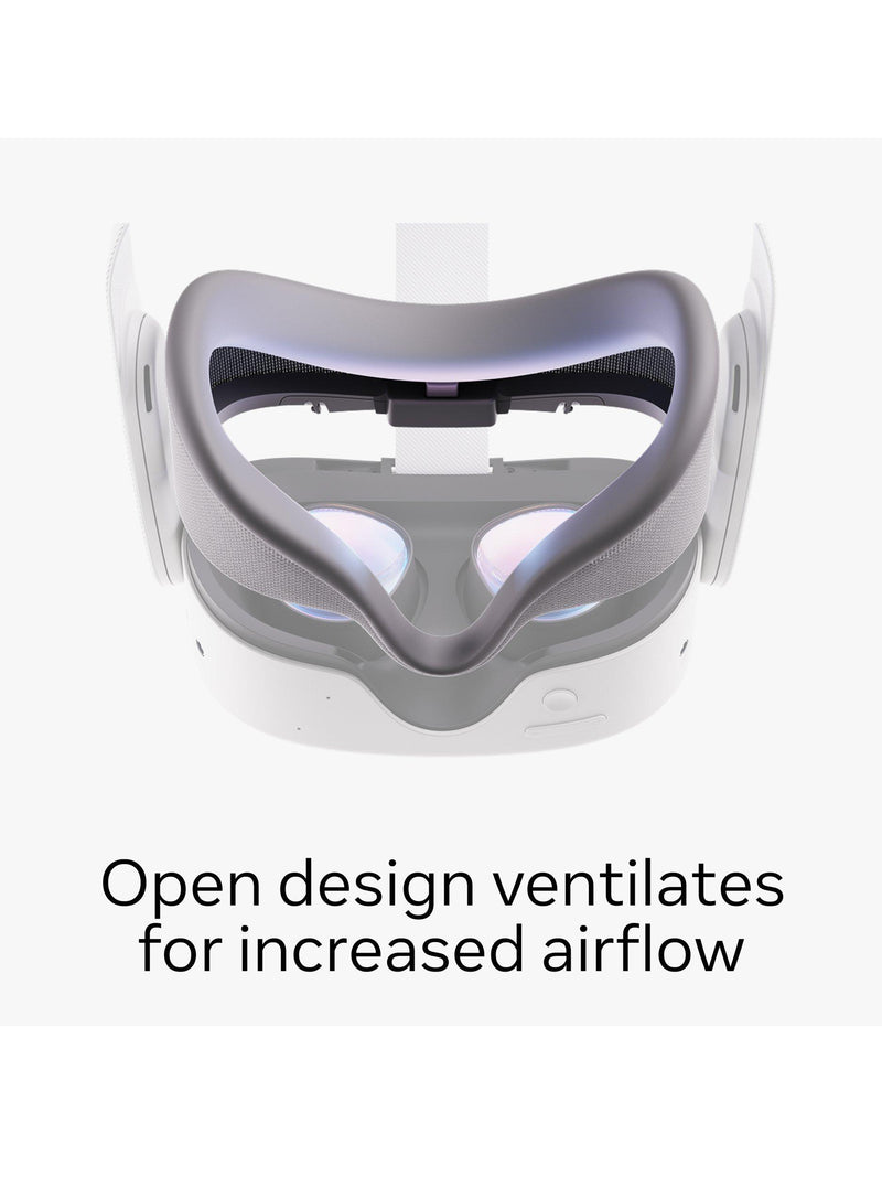 Meta Quest 3S breathable facial interface grey (British brand)