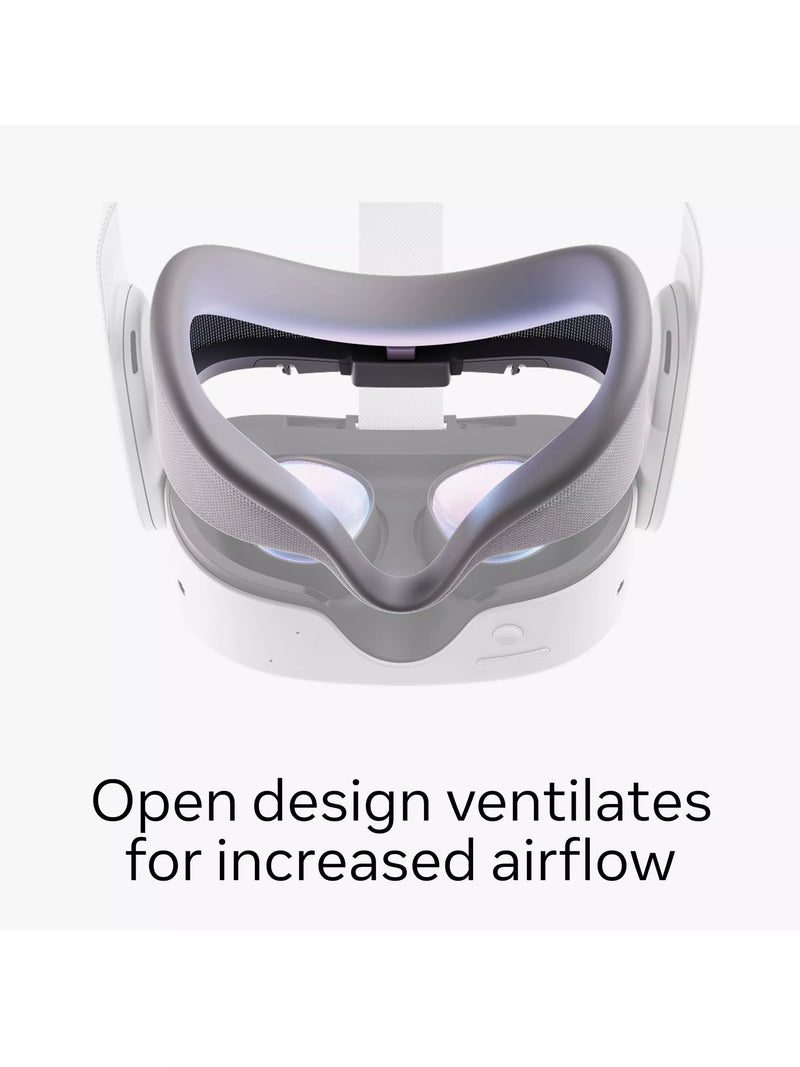 Meta Quest 3S breathable facial interface grey (British brand)