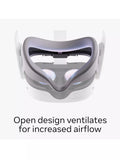Meta Quest 3S breathable facial interface grey (British brand)