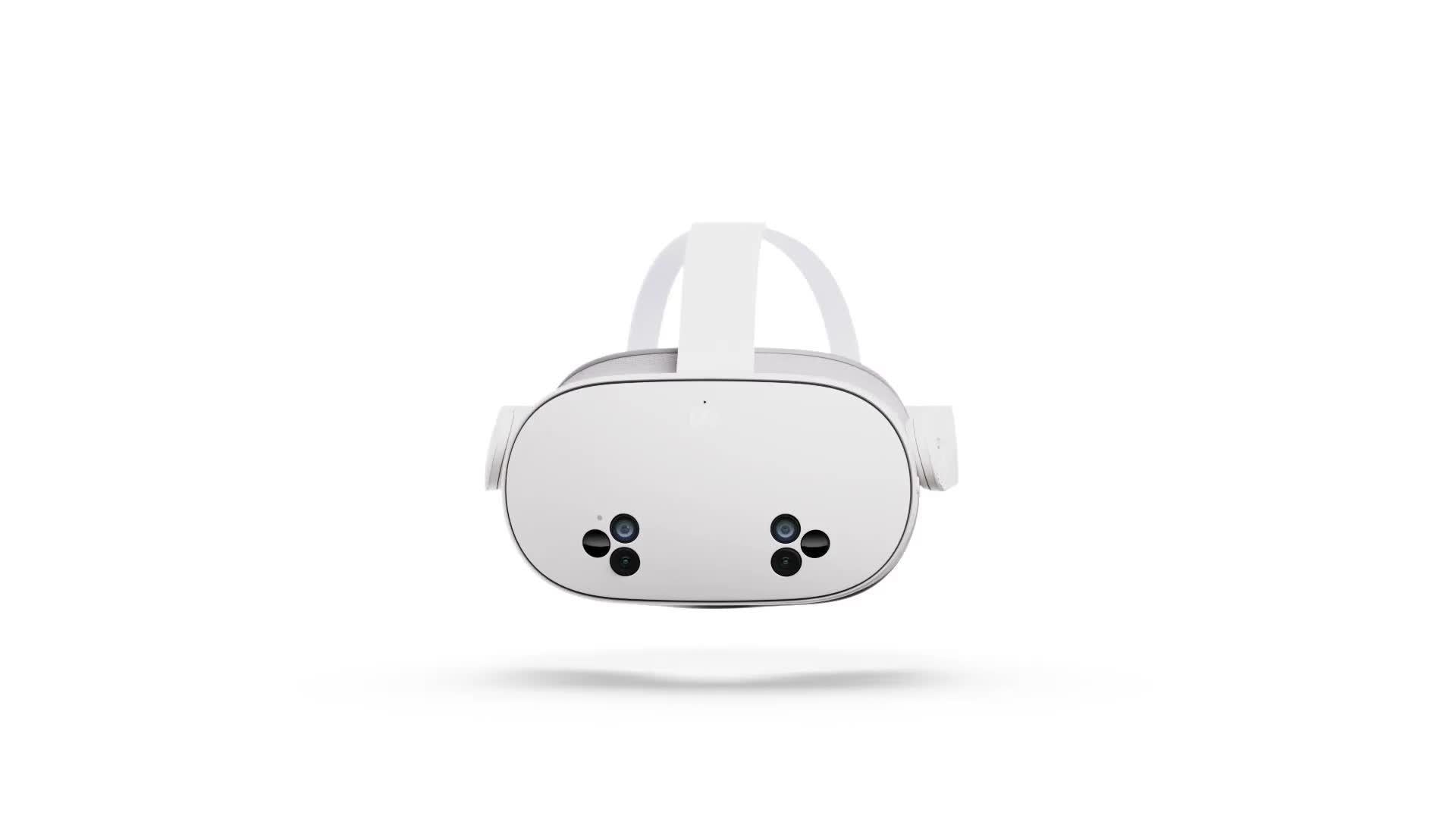Meta Quest 3S breathable facial interface grey (British brand)
